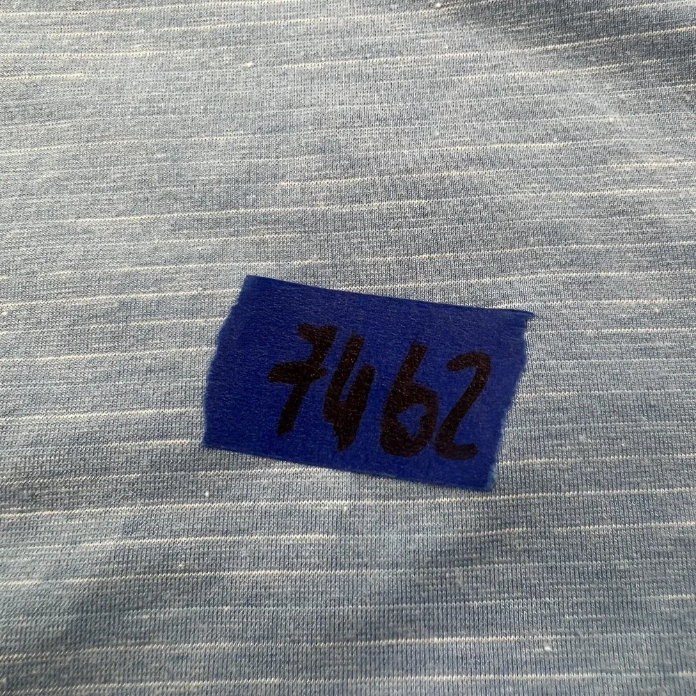 Travis Mathew Polo Shirt Extra Large Blue Short Sleeve Golfing Casual Mens